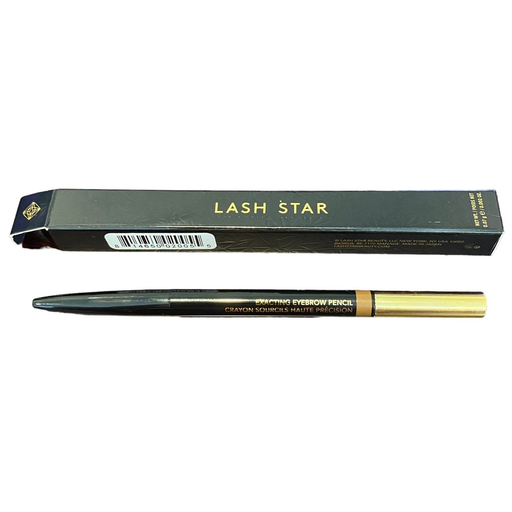 Lash Star Dirty Blonde Exacting Eyebrow Pencil New - Picture 2 of 5